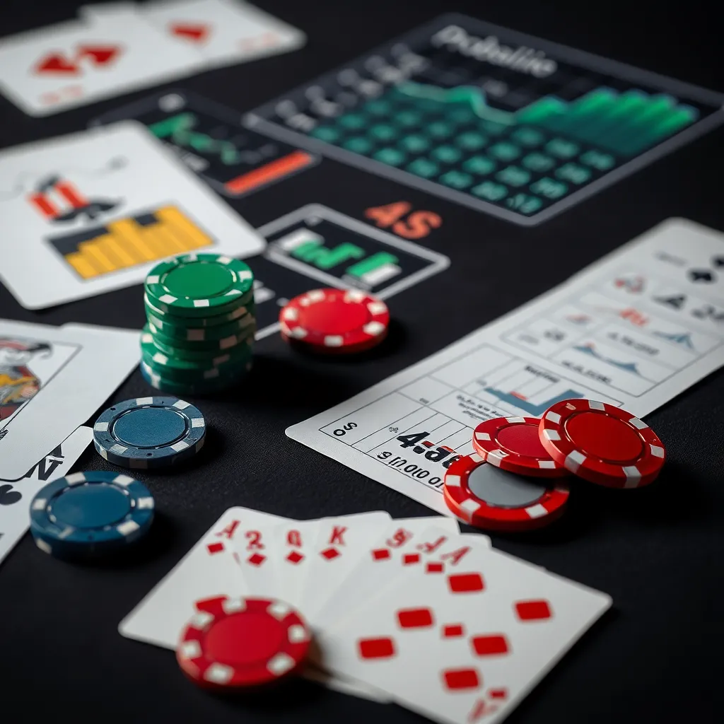 포커 게임의 심리전과 확률 계산을 통한 전략적 접근