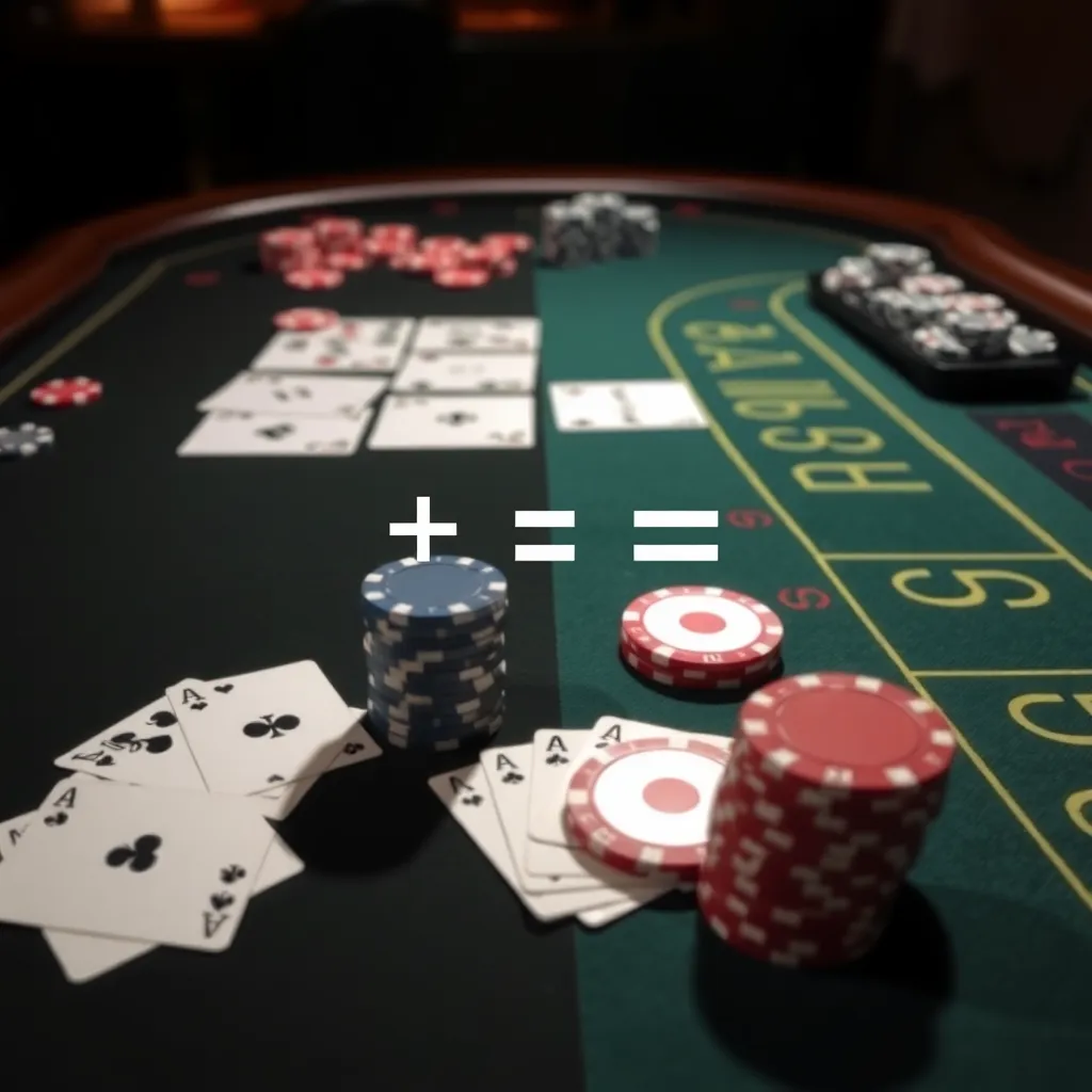 포커 및 블랙잭에서의 집중 분석을 통한 확률 개선과 전략적 실행